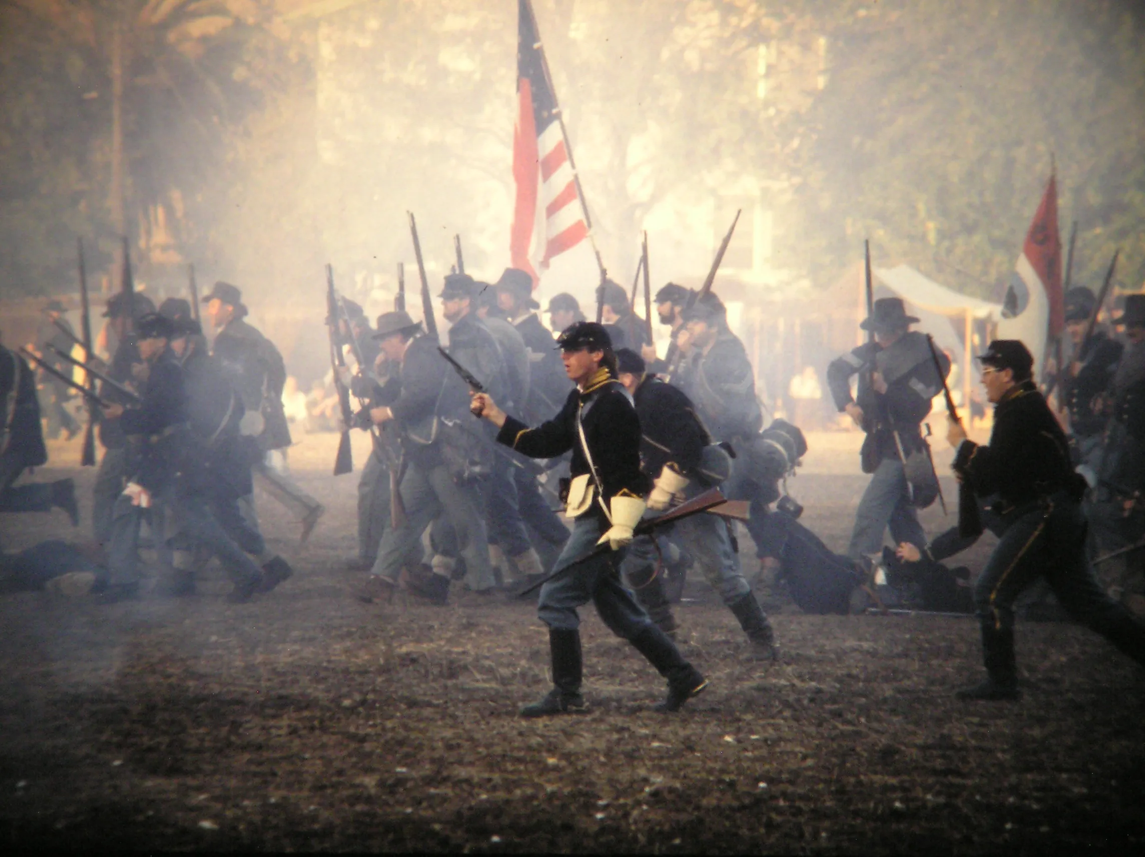 Civil War Reenactment in Concord, CA