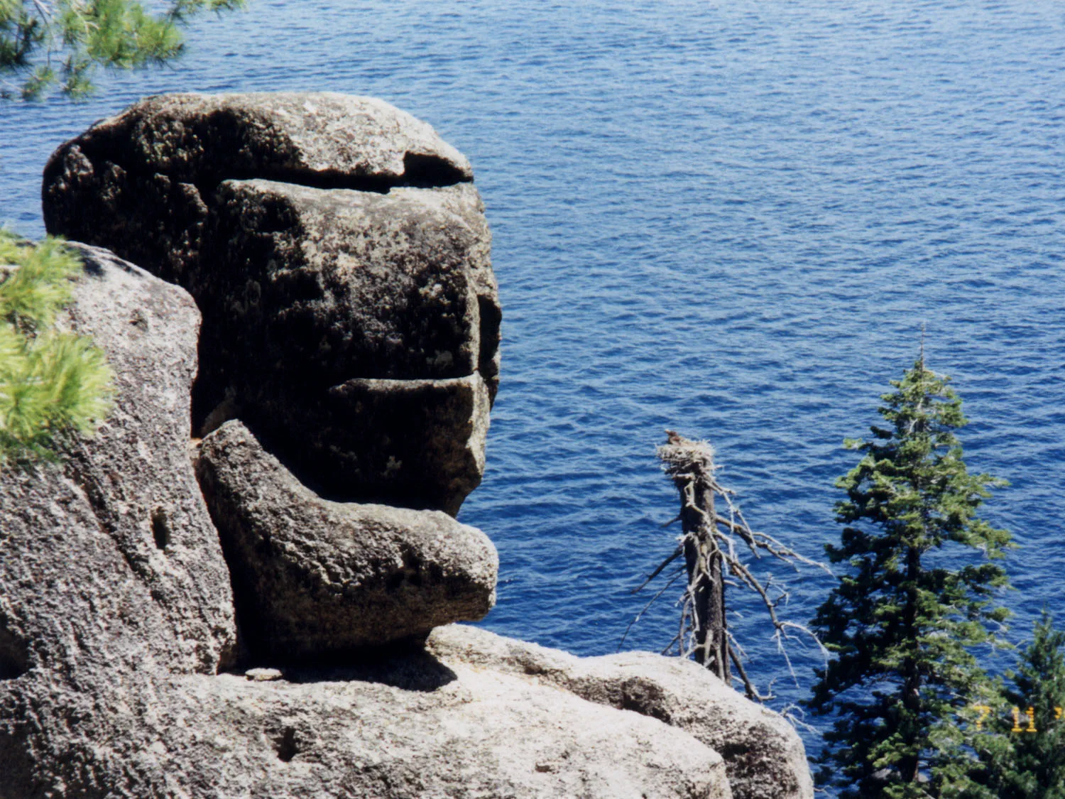 DL Bliss State Park Rock Face