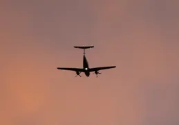 Airplane In Sunset 20260211