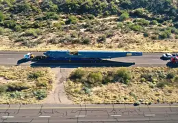 B-52 Bomber Moved Through Town 20220106 24