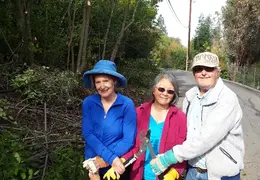 Community Work Project Bush Trimming Fall 2016 01