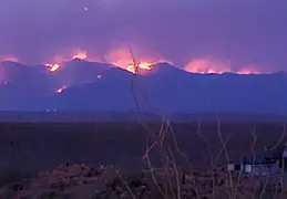 Fire In Mazatzal Mountains 20240727 02