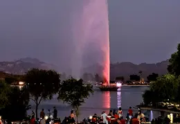Fireworks at the FH Fountain 20240704 01