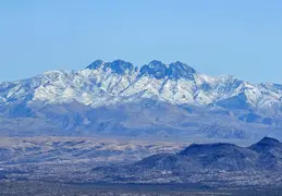 Four Peaks w Clouds n Snow 20250308 02