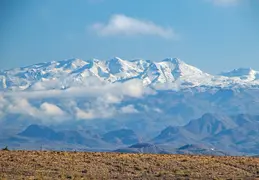 Four Peaks w Clouds n Snow 20250308 08