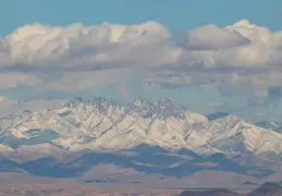 Four Peaks w Clouds n Snow 20250308 12
