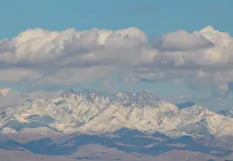 Four Peaks w Clouds n Snow 20250308 13