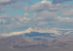 Four Peaks w Clouds n Snow 20250308 14