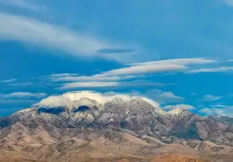 Four Peaks with Clouds n Snow 20240307 01
