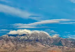 Four Peaks with Clouds n Snow 20240307 02