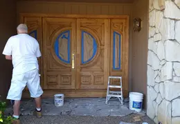 Front Door Refinishing 2015 06
