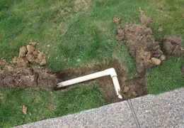 Pool Outlet Pipe Repair 20140214 1