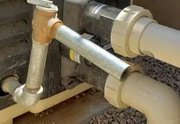 Pool Heater Pressure Relief Pipe 20230616 02