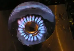 Alcohol Stove Flames 03