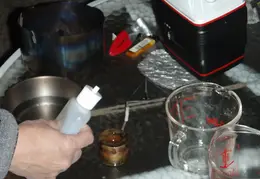 Alcohol Stove Testing 02