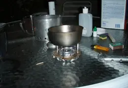 Alcohol Stove Testing 12