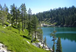 Desolation Wilderness Lake Aloha Backpacking October 2015 010