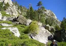 Desolation Wilderness Lake Aloha Backpacking October 2015 020