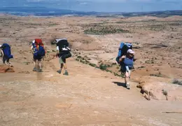 Escalante Backpacking Trip October 1994 0036