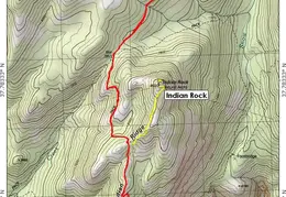 North Dome map