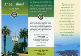 Angel Island State Park Brochure 1