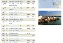Itinerary
