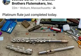 14K Brannen Flute sn 7117