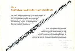 Haynes Flute Catalog 1972 pg 03
