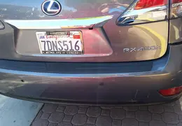 Lexus RX450h Rear End Collision