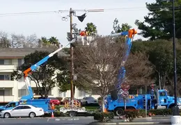 PGandE Crew On Oak Grove 20160209