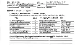 Resume Restructuring 1994 08