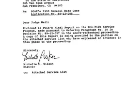 PGandE NonFirm Service Program Final Study and Proposal 03