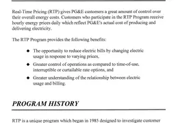 PGandE Real Time Pricing Info Report 02