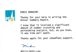 Load Management Annual Summary Thank You 1989 01