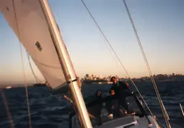Sailing On SF Bay With NB 10