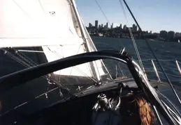 Sailing On SF Bay With NB 17