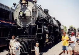 Sacramento Railfair 1999 Engine 3751 1