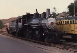 Sacramento Railfair 1999 Virginia And Truckee Engine 29 Backing Up
