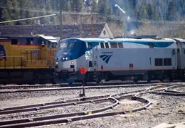 Truckee Railroad Stock April 2012 08