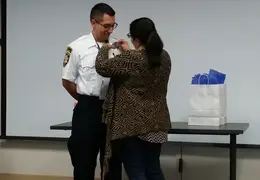 2016 11 VIPS Mtg and New Volunteers 33 Jonathan Montoya Pinning