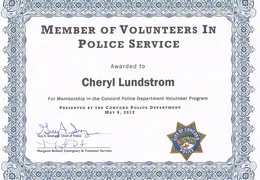 CAL VIPS Certificate