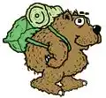 hiker bear